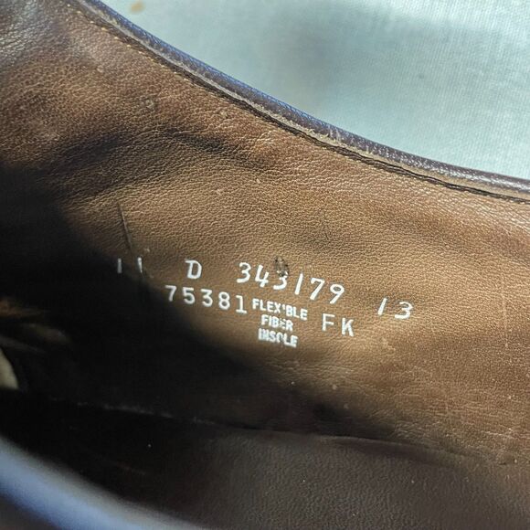Florsheim Imperial Brown Leather Wingtip Brogue Oxford Shoes Mens Size 13 D USA main image 8